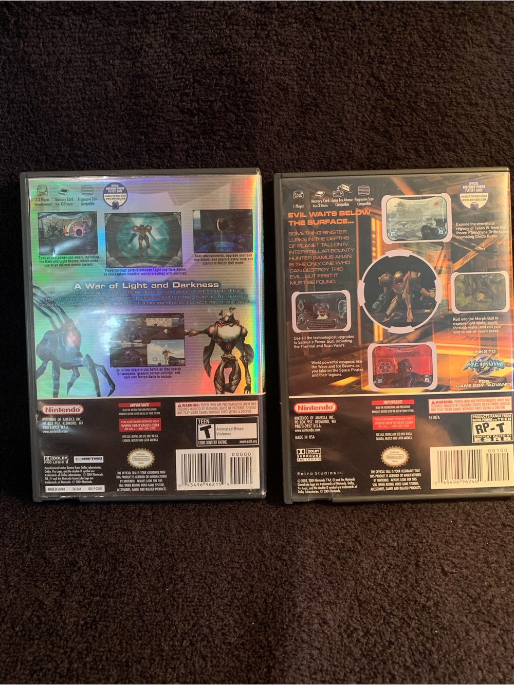 Nintendo GameCube Metroid Prime with Bonus Disc & Metroid Prime 2 Echos - Picture 3 of 10